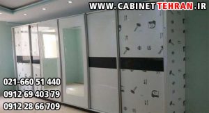 قیمت کمد دیواری هایگلاس ریلی AGT